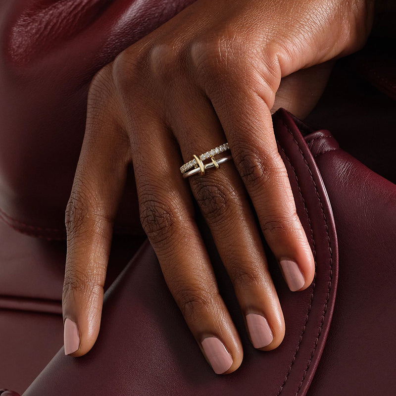 Interlocked Stackable Ring